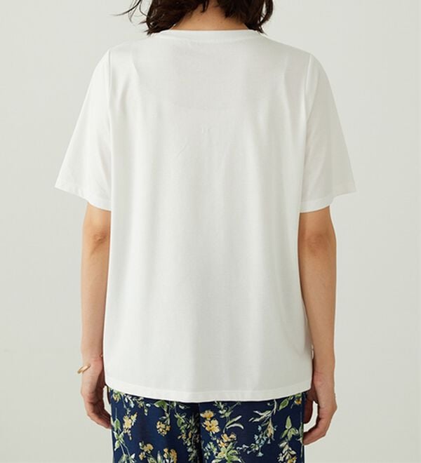 BELLUNA（ベルーナ）の「フロッキープリントロゴプルオーバー（カットソー）」｜詳細画像