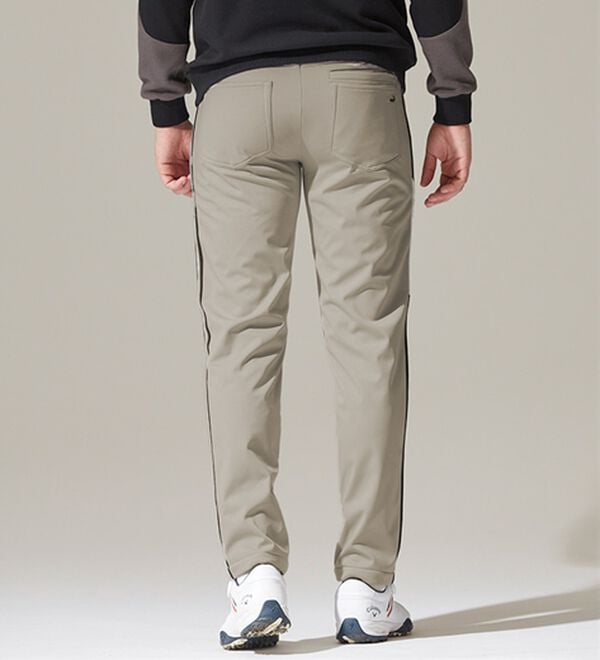 「＜クロコダイル＞防風テック裏フリースアクティブパンツ（メンズフルレングスパンツ）」｜詳細画像