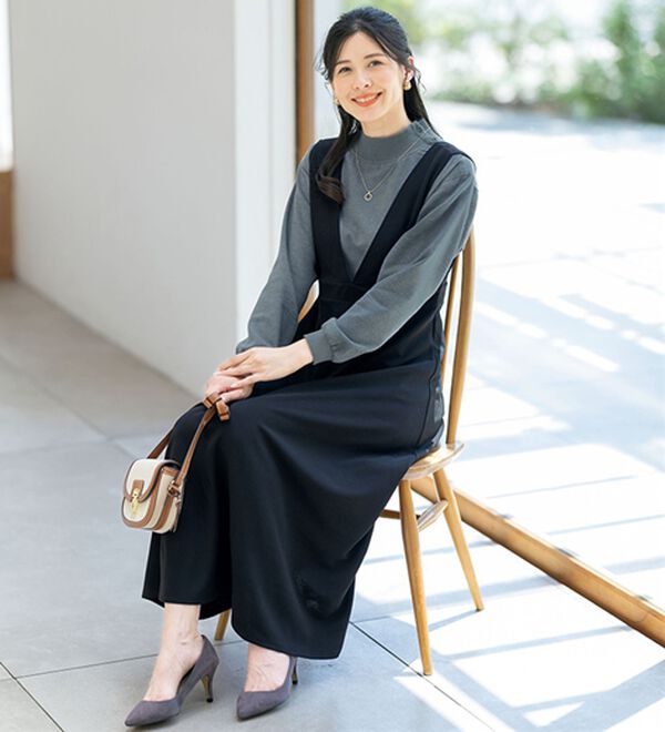 ルフラン（ルフラン）の「【２色組】リブ使いのほんわかブラウス（ブラウス）」｜詳細画像