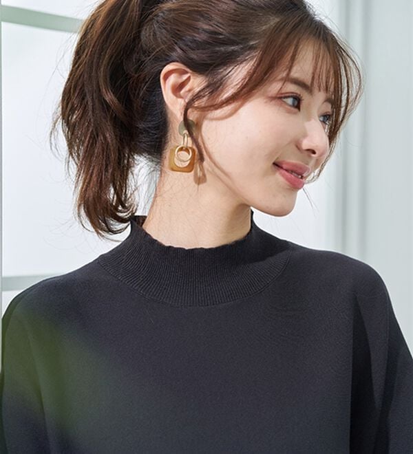 BELLUNA（ベルーナ）の「ガシガシ洗える！涼しげ夏用ドルマンニット（ニット・セーター）」｜詳細画像