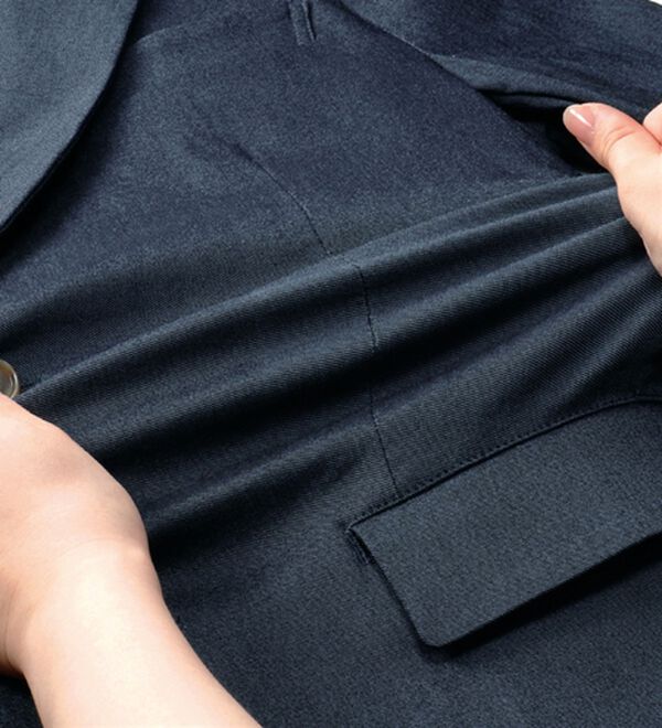 「デニムライクストレッチジャケット（メンズジャケット）」｜詳細画像