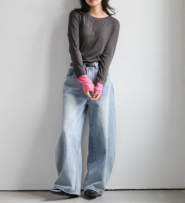 RANAN（ラナン）の「レイヤードスリーブロンＴＥＥ（カットソー）」｜詳細画像