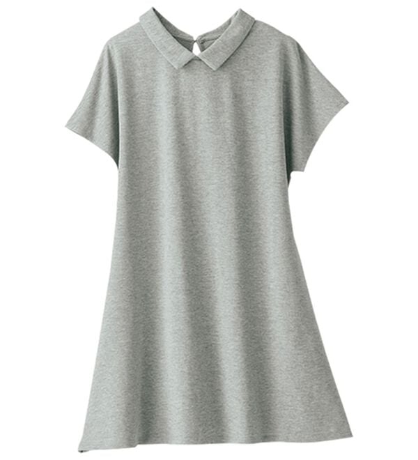 BELLUNA（ベルーナ）の「ヒンヤリ！綿１００％かのこポロチュニック（チュニック）」｜詳細画像