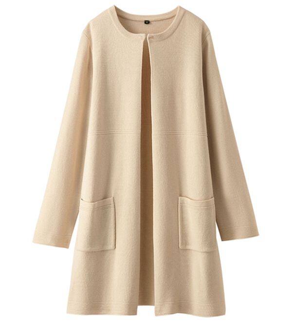 BELLUNA（ベルーナ）の「嬉しい機能付！ミラノリブカーディガン（ニットカーディガン）」｜詳細画像