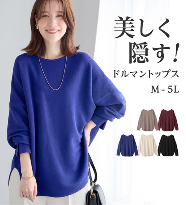 Viola e Viola（ヴィオラ エ ヴィオラ）の「ふくれジャカードドルマントップス（カットソー）」｜詳細画像