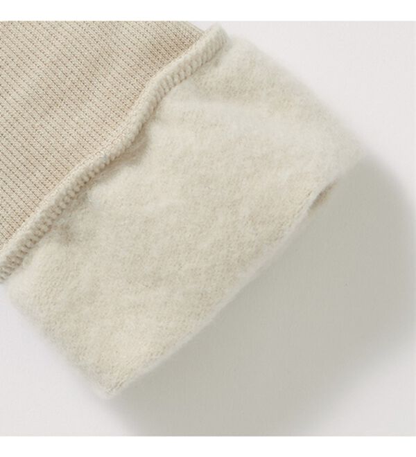 「＜ニコル　モリソン＞暖か衿デザイントレーナー（メンズトレーナー）」｜詳細画像