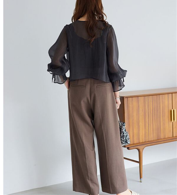 alotta（アロッタ）の「シアーブラウスカーディガン（その他カーディガン）」｜詳細画像