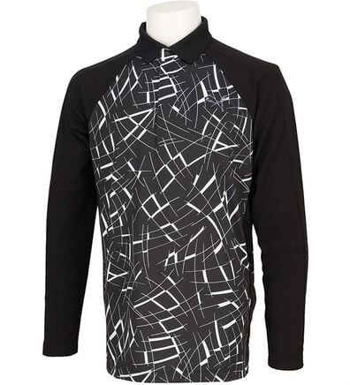 「ＰＭ）　ゴルフ　シャドウキャット　ＧＲＡＰＨＩＣ　Ｌ／Ｓ　ＰＯＬＯ（メンズポロシャツ）」