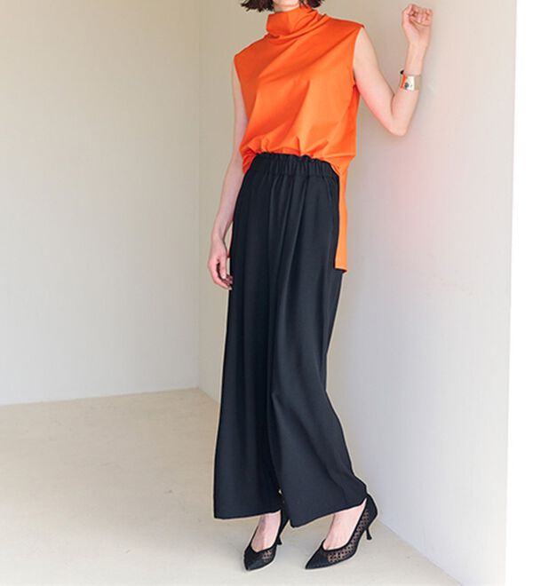 RANAN（ラナン）の「スリーブレスハイネックプルオーバー（カットソー）」｜詳細画像