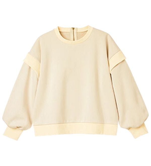 RANAN（ラナン）の「あったかバックシャンプルオーバー（トレーナー・スウェット）」｜詳細画像