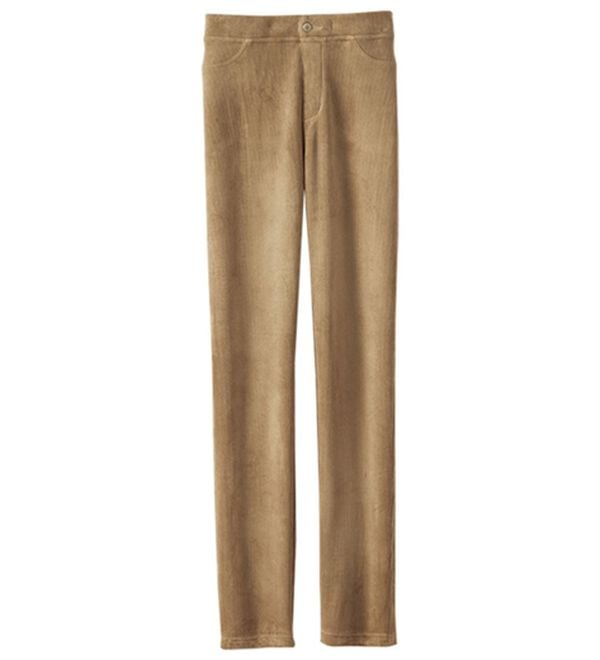 BELLUNA（ベルーナ）の「＜着るホカロン＞裏ベロアストレッチコーデュロイパンツ（フルレングスパンツ）」｜ベージュ