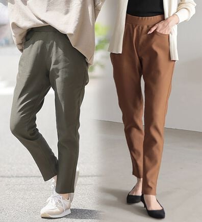 A HAPPY MARILYN（アハッピーマリリン）の「【Ｍ～８Ｌ】楽ちん暖かスキニーパンツ（スリム・スキニーパンツ）」