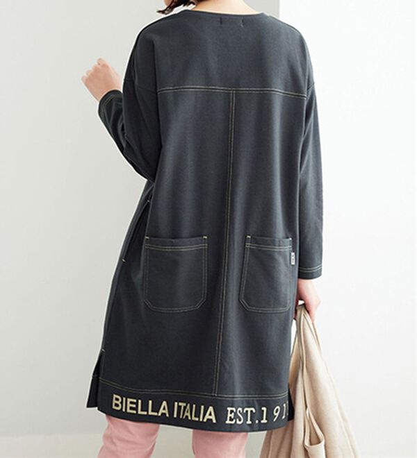 BELLUNA（ベルーナ）の「＜ＦＩＬＡ＞配色ステッチデザインワンピース（その他ワンピース）」｜詳細画像