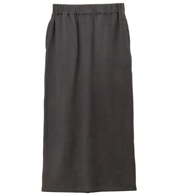 GeeRA（ジーラ）の「【着回し力◎】楽ちんすっきり見え！リブロングスカート（ロングスカート）」｜詳細画像