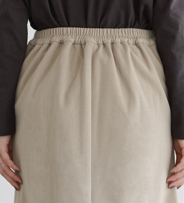 Pierrot（ピエロ）の「丈と柄が選べるカシミヤタッチＩラインスカート（ロングスカート）」｜詳細画像