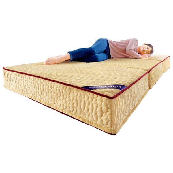 「日本製マットレスエクセレントスリーパー５＜高反発マットレス・三つ折り・折りたたみ・日本製・低反発マットレス＞（マットレス）」｜詳細画像