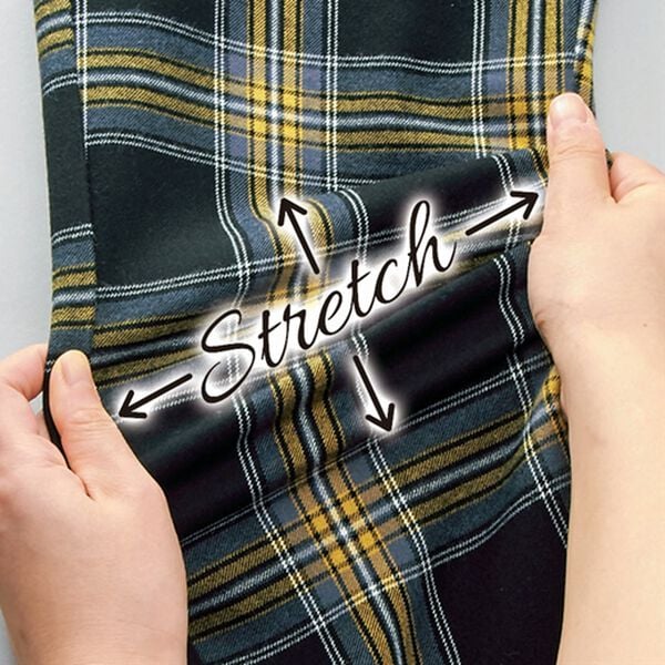 BELLUNA（ベルーナ）の「ソフトタッチ上品美セミワイドパンツ（ワイドパンツ・ガウチョ）」｜詳細画像