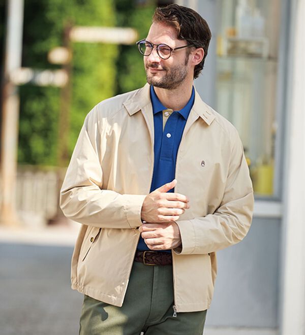 「＜ハッシュパピー＞ドッグイヤーブルゾン（メンズブルゾン）」｜詳細画像