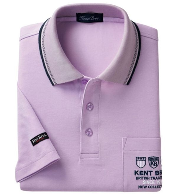 ブランドデザイン5分袖ポロシャツ - ベルーナ【公式】