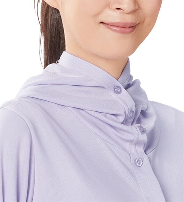 「ひんやり快適風が通るＵＶパーカー（パーカー）」｜詳細画像