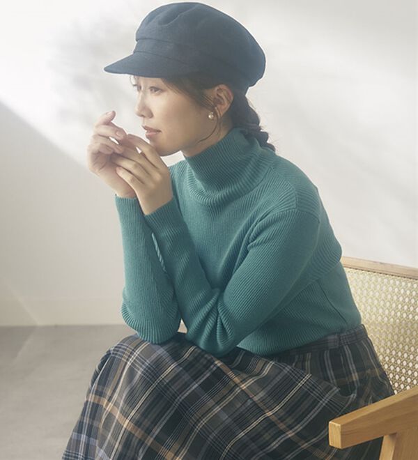 BELLUNA（ベルーナ）の「＜＆ｃｏｃｏｃｈｉ＞ハピネスコットン１００％ニットレギンス（スパッツ・レギンス）」｜詳細画像