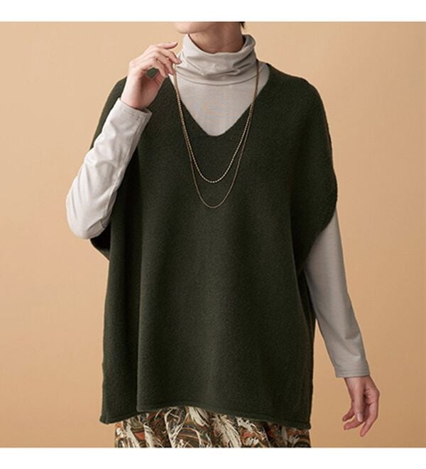 BELLUNA（ベルーナ）の「なめらかテンセル（ＴＭ）繊維ストレッチプルオーバー（カットソー）」｜詳細画像