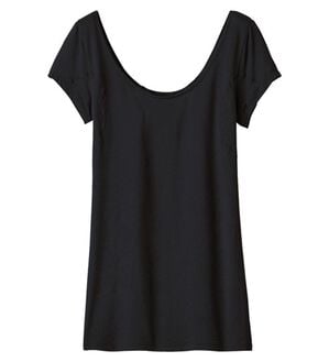 LAVIENNE（ラヴィエンヌ）の「【夏を快適に！】ひんやり汗取りインナー　オフショルダー＜さらりラボ＞（肌着・インナーウェア）」｜ブラック オフショル