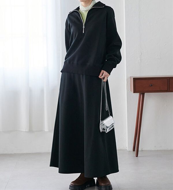 RANAN（ラナン）の「＜ＨＩＧＨ　ＳＰＥＣ＞毛玉になりにくい！ジップデザインセットアップ（セットアップ）」｜詳細画像