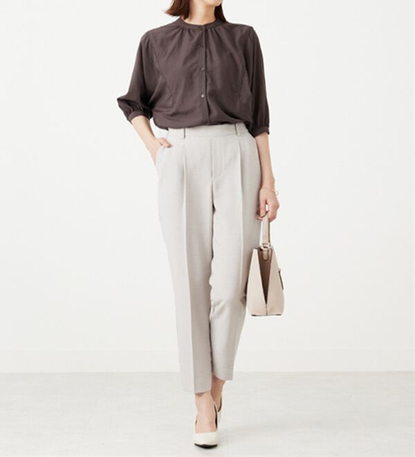 BELLUNA（ベルーナ）の「袖切替ドルマンデザインブラウス（ブラウス）」｜詳細画像