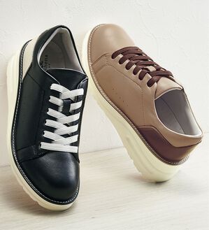 ルフラン（ルフラン）の「＜ラシーナリュクス＞４Ｅ牛革アウトステッチシューズ（フラットシューズ）」｜詳細画像