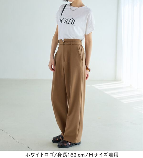 Viola e Viola（ヴィオラ エ ヴィオラ）の「脱普通！すっきり見え大人の上品Ｔシャツ（Tシャツ）」｜詳細画像