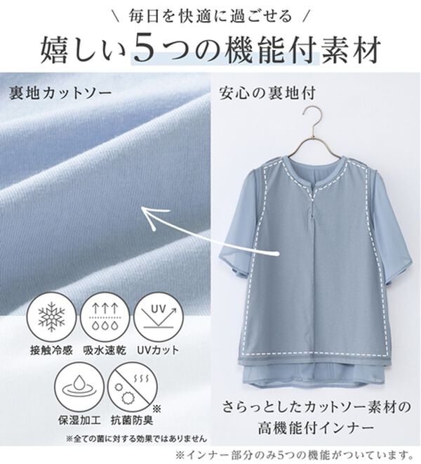 alotta（アロッタ）の「ピンタックパールボタンデザインブラウス（ブラウス）」｜詳細画像