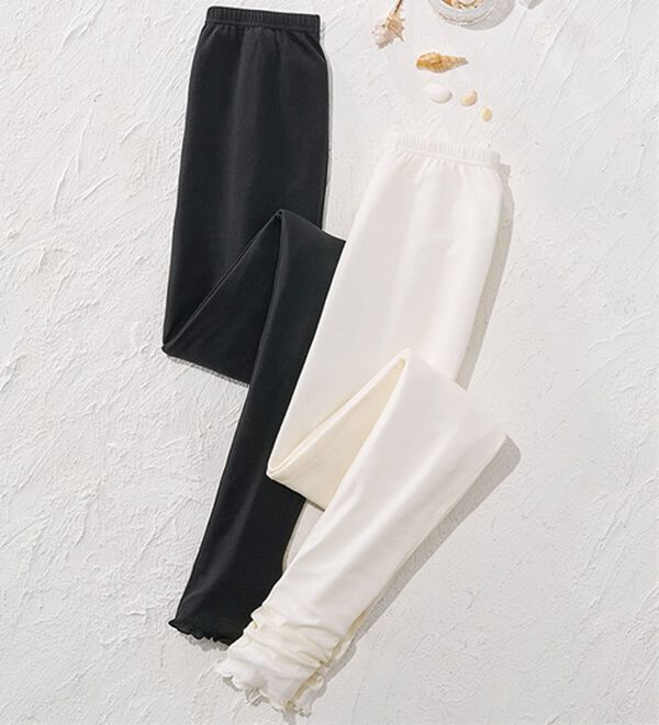 LAVIENNE（ラヴィエンヌ）の「【医師オススメ】素肌ベール　綿１００％ＵＶ対策レギンス（肌着・インナーウェア）」｜詳細画像