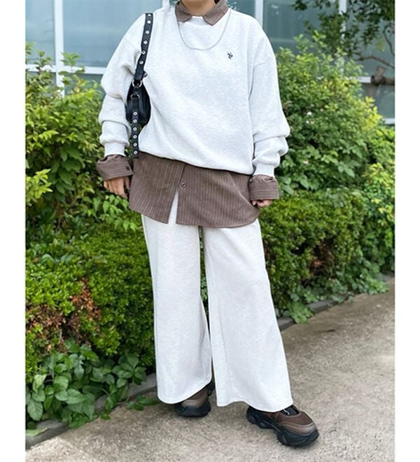 GeeRA（ジーラ）の「【U.S. POLO ASSN.】表ピーチ裏起毛スウェット（トレーナー・スウェット）」｜詳細画像