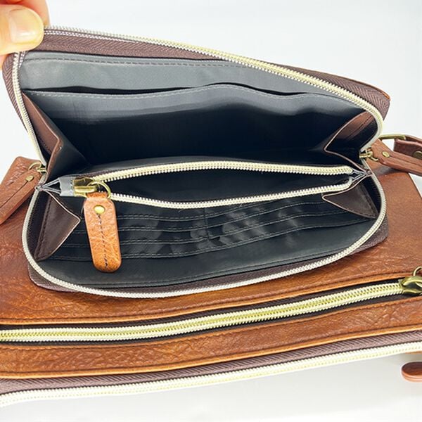 「＜ゴールデンベア＞多機能で便利なコンパクトショルダー（メンズショルダーバッグ）」｜詳細画像