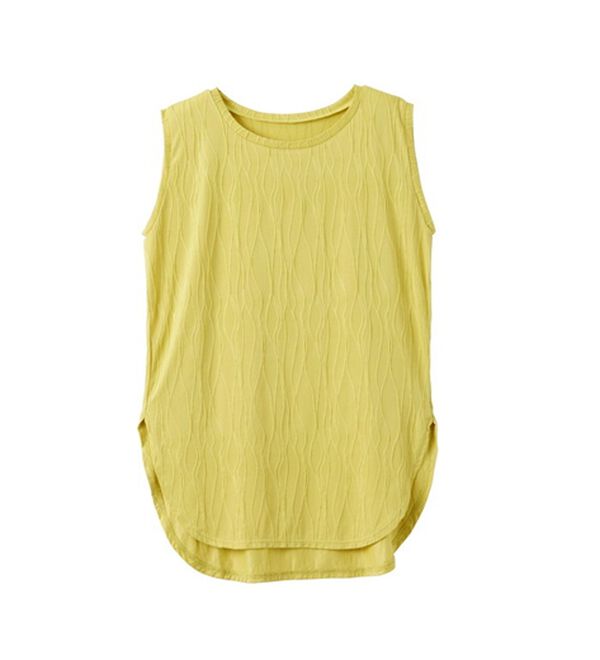 GeeRA（ジーラ）の「カットジャガードフレンチスリーブＴシャツ（カットソー）」｜詳細画像