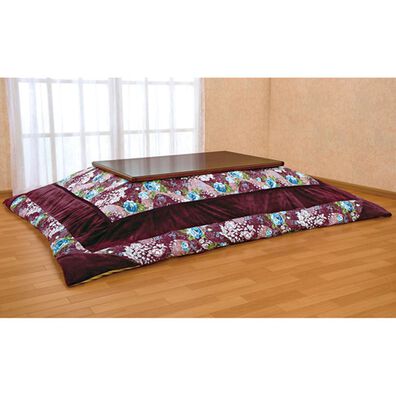 「ＮＥＷ　ベロアパッチワークこたつふとんカバー（こたつ布団）」