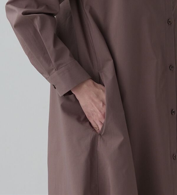 BELLUNA（ベルーナ）の「＜ＳＯＬＯＴＥＸ（Ｒ）＞ストレッチシャツワンピース（シャツワンピース）」｜詳細画像