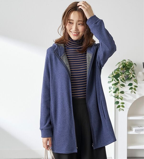 BELLUNA（ベルーナ）の「まるで着る毛布！静電防止付裏ファーブルゾン（その他カーディガン）」｜詳細画像