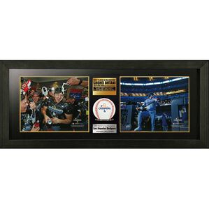 「ＭＬＢ公式フォト２枚セット・寄せ書きサイン入り記念ボール（インテリア雑貨）」｜詳細画像