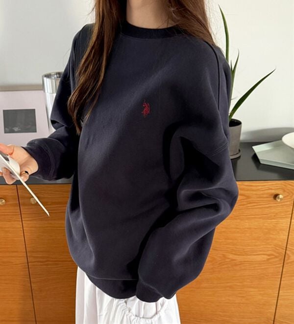 GeeRA（ジーラ）の「【U.S. POLO ASSN.】表ピーチ裏起毛スウェット（トレーナー・スウェット）」｜詳細画像