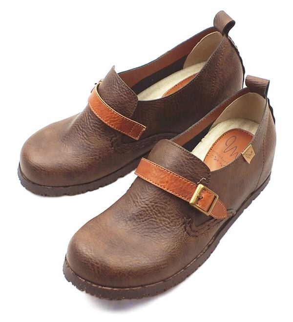 ルフラン（ルフラン）の「マスチェッタ　インヒール付き配色ベルトスリッポン（スリッポン）」｜詳細画像