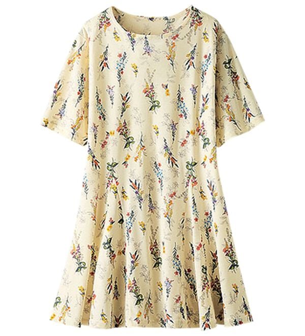 BELLUNA（ベルーナ）の「冷感フレアーシルエットプリントチュニック（チュニック）」｜詳細画像