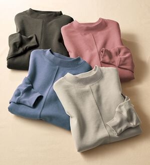 BELLUNA（ベルーナ）の「【メルティポンチ】保湿加工着回しプルオーバー（カットソー）」｜詳細画像