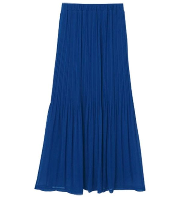 RANAN（ラナン）の「シフォンプリーツマキシスカート（ロングスカート）」｜詳細画像