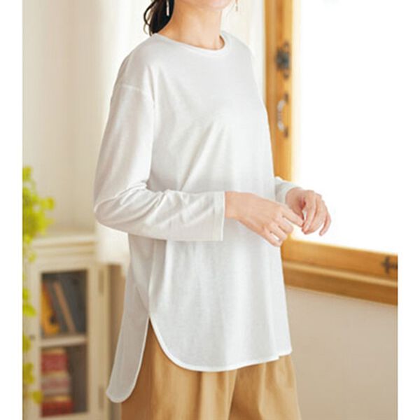 BELLUNA（ベルーナ）の「ニット&times;Ｔシャツアンサンブル（アンサンブル）」｜詳細画像