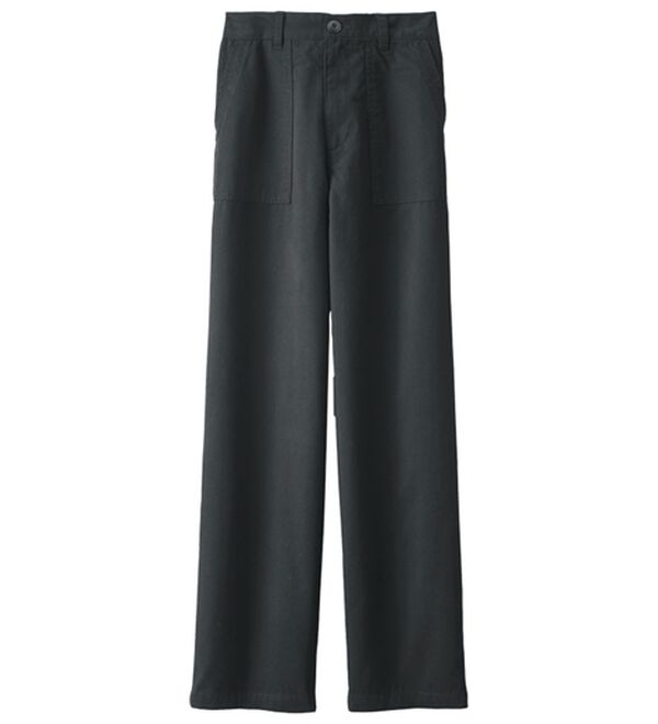 BELLUNA（ベルーナ）の「大人のきれいめベイカーチノパンツ（フルレングスパンツ）」｜黒