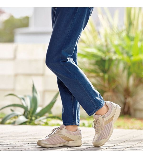 BELLUNA（ベルーナ）の「膝サポートアサヒメディカルウォーク牛革靴（スニーカー）」｜詳細画像