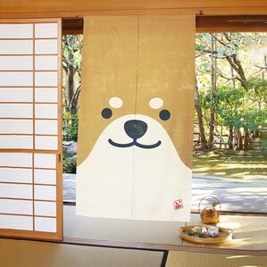 「しば日和のれん（のれん・間仕切り・カフェカーテン）」｜茶しば