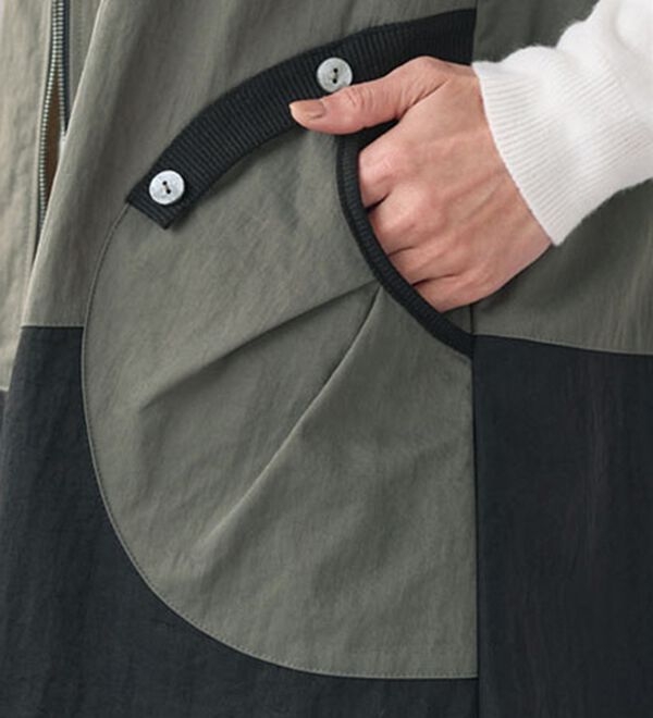 BELLUNA（ベルーナ）の「配色切替デザインベスト（ベスト）」｜詳細画像